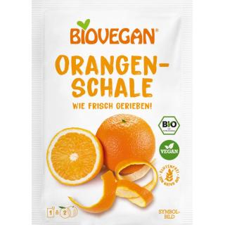 Orangenschalen, gerieben