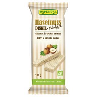 Dinkel-Waffeln Haselnuss