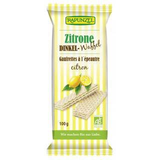 Dinkel-Waffeln Zitrone
