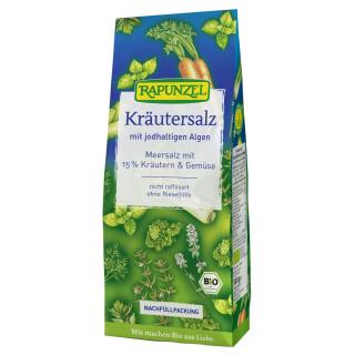 Kräutersalz jodiert mit 15% Kräutern & Gemüse