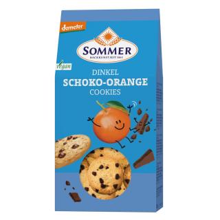 Dinkel Schoko Orange Cookies
