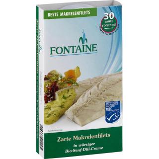 Makrelenfilet in Senf-Dill
