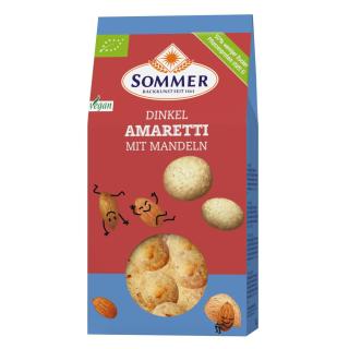 Dinkel Amaretti mit Mandeln