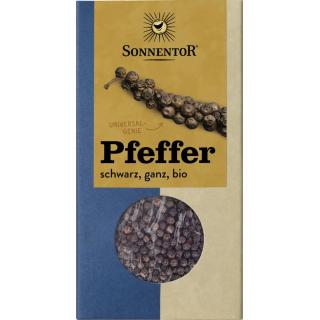 Pfeffer schwarz, ganz