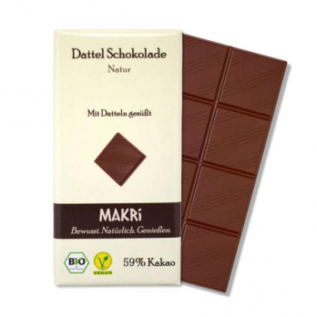 Dattelschokolade Natur 59%