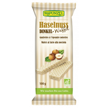 Dinkel-Waffeln Haselnuss