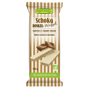 Dinkel-Waffeln Schoko