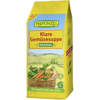 Klare Suppe, mit Bio-Hefe