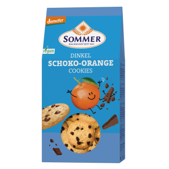 Dinkel Schoko Orange Cookies