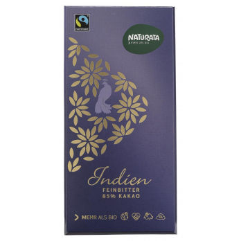 Edelbitter Schokolade Indien