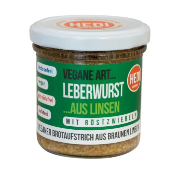 Vegane Art . Leberwurst Röstzw