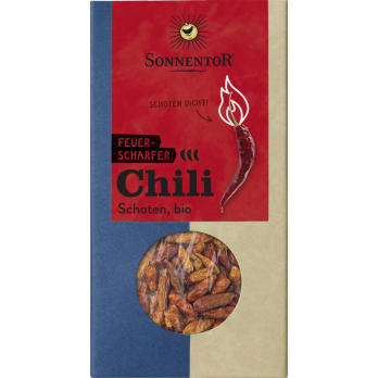 Chilischoten feuerscharf