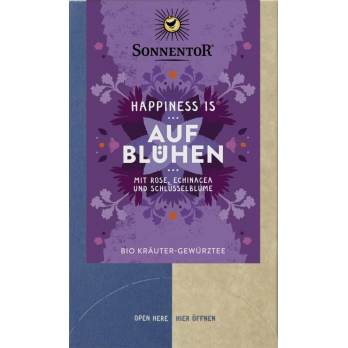 Aufblühen Tee