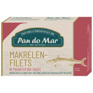 Makrelenfilets in pik. Sauce
