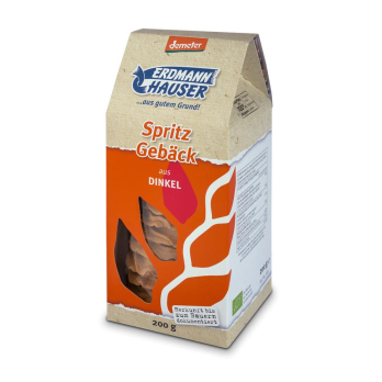 Spritzgebäck aus Dinkel
