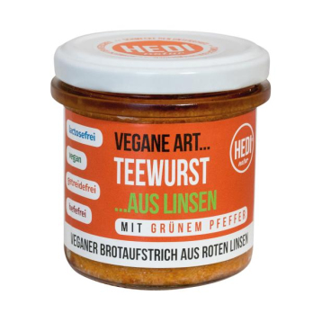 Vegane Art ...Teewurst Pfeffer