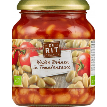 Weiße Bohnen i.Tomatensoße